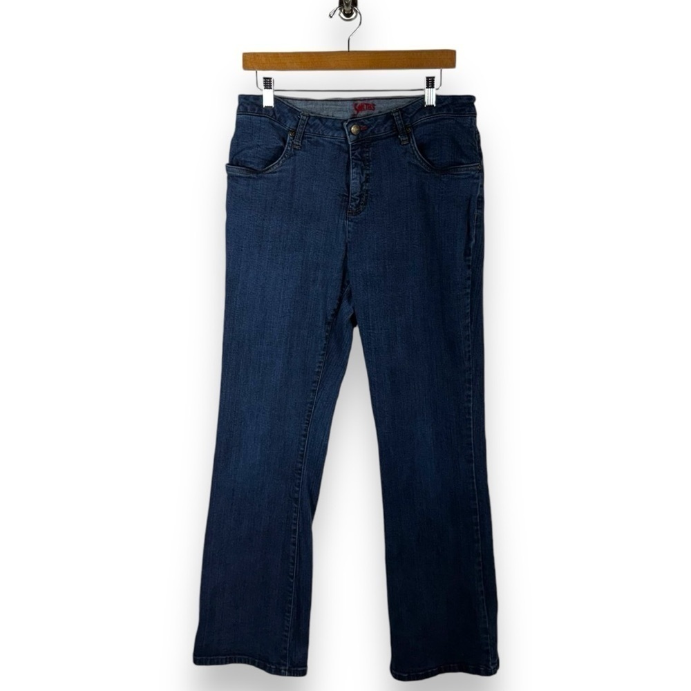Vintage Smith's Dungarees Mid Rise Straight Leg Jeans, Medium Wash, Size 12